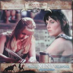 Xena: Warrior Princess - 2004 "The Xena Scrolls" Calendar (2004) [Front]