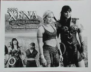 Xena: Warrior Princess - 2004 Tearaway Calendar (2004) [Front]
