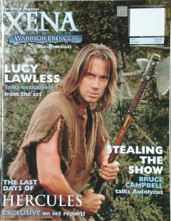 The Official Xena: Warrior Princess Magazine (featuring Hercules) #4 (04/2000) [Front]