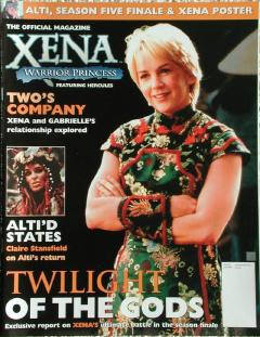 The Official Xena: Warrior Princess Magazine (featuring Hercules) #8 (07/2000) [Front]