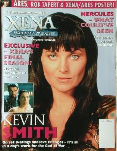 The Official Xena: Warrior Princess Magazine (featuring Hercules) #11 (10/2000) [Front]