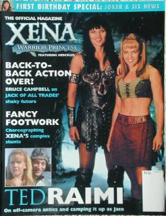 The Official Xena: Warrior Princess Magazine (featuring Hercules) #12 (11/2000) [Front]