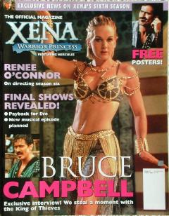 The Official Xena: Warrior Princess Magazine (featuring Hercules) #16 (03/2001) [Front]