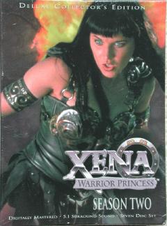 Xena: Warrior Princess - Season 2 DVD Set (1996) [Front]