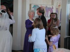 Eric dancing with mom