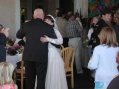 Barb dancing with dad