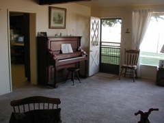 Front of living room