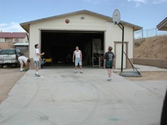 A game of basketball