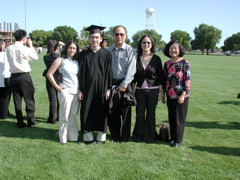 Corina, Christopher, Dad, Steph and Mom